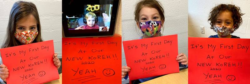 Koreh Students excited to be back in 2020