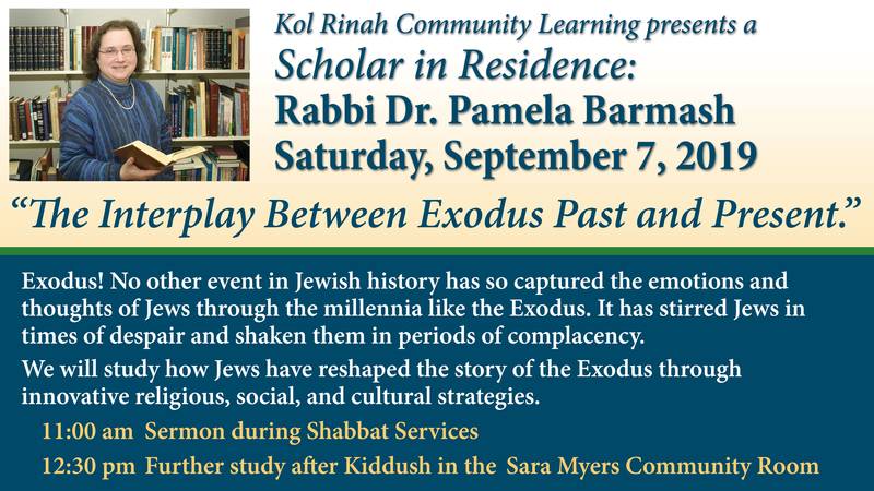 Banner Image for Rabbi Dr Pamela Barmash SIR
