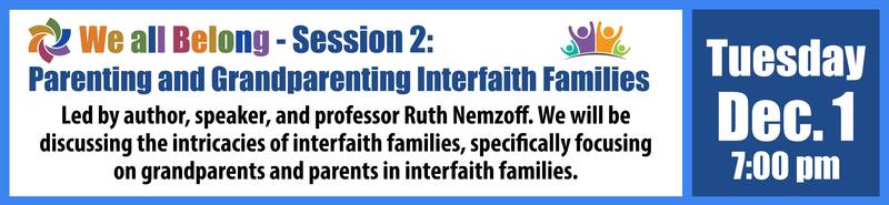 Banner Image for We all Belong Session 2: Parenting and Grandparenting Interfaith Families