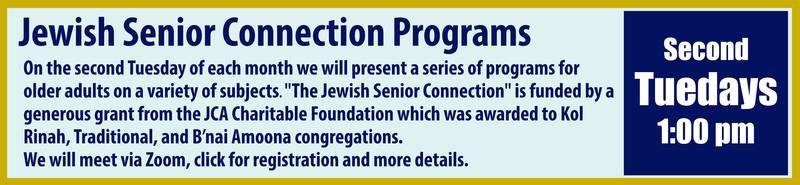 Banner Image for Jewish Senior Connection