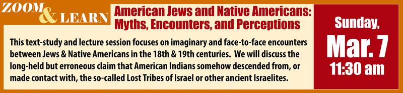 Banner Image for American Jews & Native Americans: Myths, Encounters and Perceptions