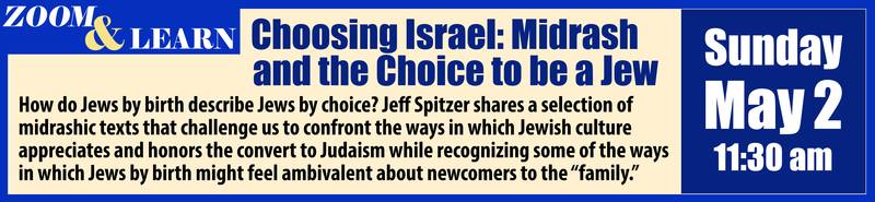 Banner Image for Choosing Israel: Midrash and the Choice to be a Jew