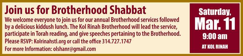 Banner Image for Brotherhood Shabbat