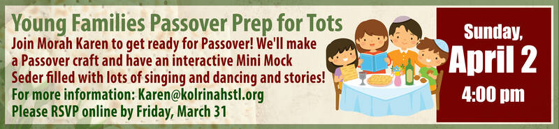 Banner Image for Young Families Passover Prep for Tots