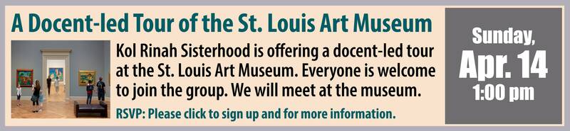 Banner Image for Tour of the St. Louis Art Museum - CANCELED
